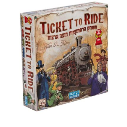 Ticket to ride usa משחק חברתי
