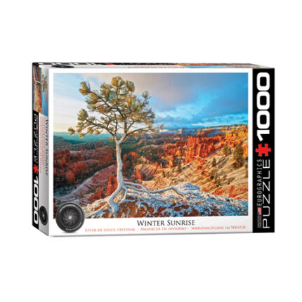 פאזל 1000 חלקים איכותי מבית EUROGRAPHICS דגם 6000-0692 Winter Sunrise