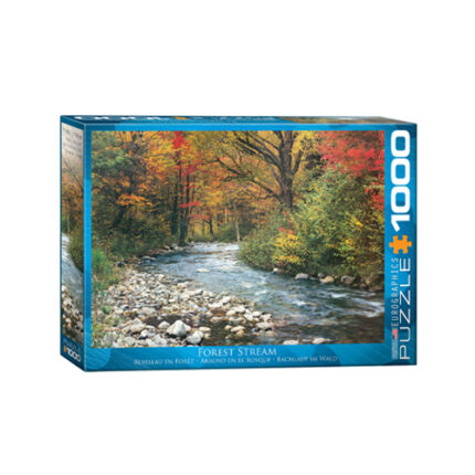 פאזל 1000 חלקים איכותי מבית EUROGRAPHICS דגם 6000-2132 Forest Stream