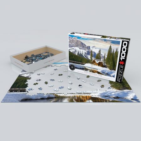 פאזל 1000 חלקים איכותי מבית EUROGRAPHICS דגם 6000-5428 Yoho National Park BC