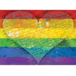 פאזל 1000 חלקים איכותי מבית EUROGRAPHICS  דגם 6000-5542 Love & Pride!