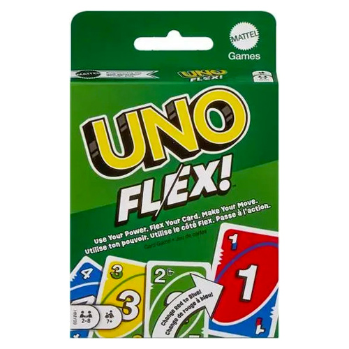 אונו UNO FLEX משחק הקלפים הפופולרי והמלהיב.
