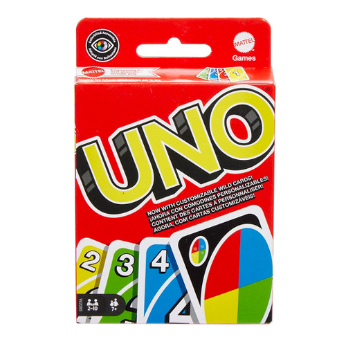 אונו UNO משחק הקלפים הפופולרי והמלהיב.
