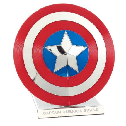 דגם הרכבה המגן של קפטן אמריקה CAPTAIN AMERICA'S SHIELD אריזת הדגם, חברת Metal Earth