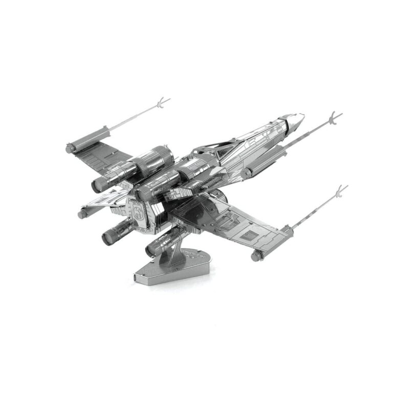 דגם הרכבה מלחמת הכוכבים X-wing Star Fighter הדגם הבנוי, חברת Metal Earth