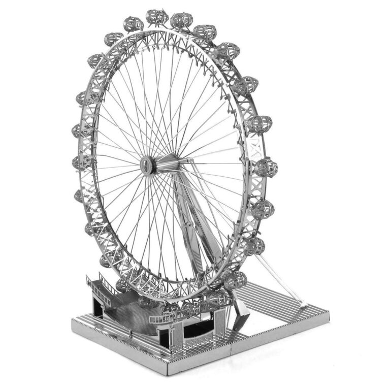 דגם הרכבה אייקון - לונדון איי PREMIUM SERIES LONDON EYE אריזת הדגם, חברת Metal Earth
