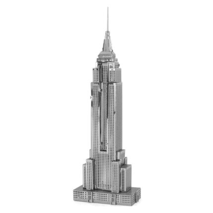 דגם הרכבה אייקון - אמפייר סטייט PREMIUM SERIES EMPIRE STATE BUILDING אריזת הדגם, חברת Metal Earth
