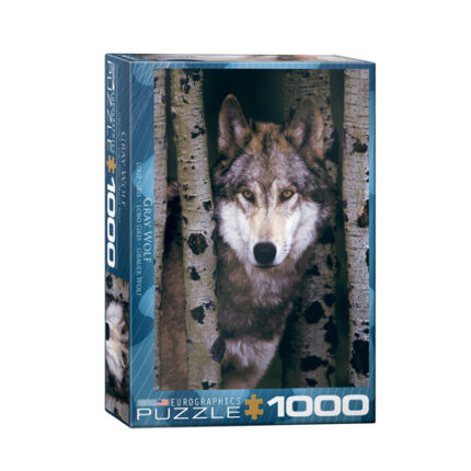 פאזל 1000 חלקים - זאב אפור