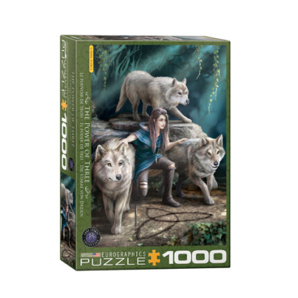 פאזל 1000 חלקים – כוחם של שלוש