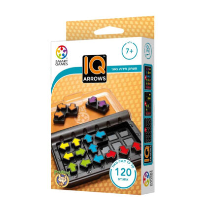 IQ ARROWS משחק חידות המתאים גם לנסיעות מבית פוקסמיינד
