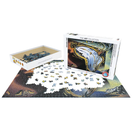 eurographics פאזל 1000 חלקים - שעון רך ברגע הפיצוץ הראשון - סלבדור דאלי