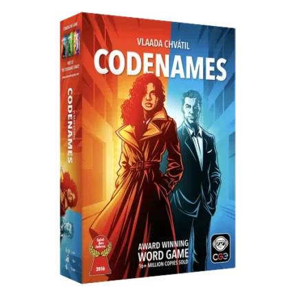 משחק CODE NAMES אריזת המשחק, חברת הקוביה משחקים