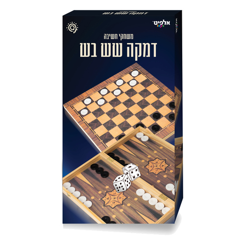 משחק דמקה שש בש אריזת המשחק, חברת אלפיט