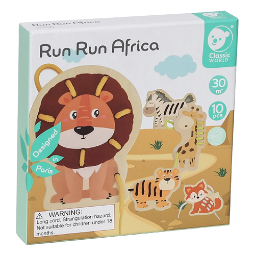 אי שם באפריקה - אריזת המוצר