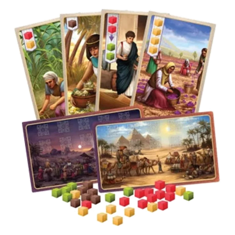 תכולת הקופסה של המשחק המאה דרך התבלינים