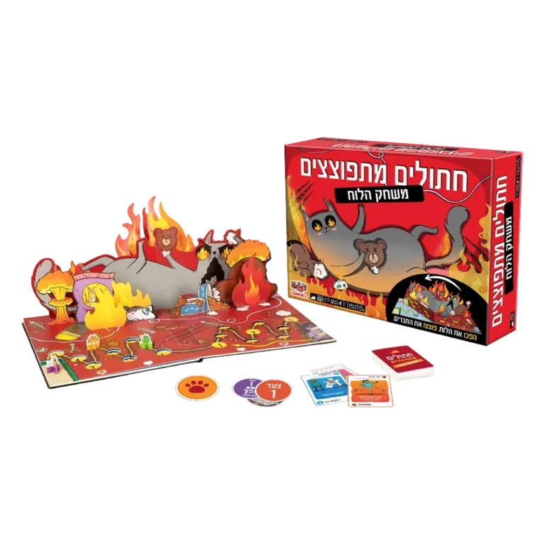 משחק חתולים מתפוצצים משחק הלוח המשחק פרוס, חברת הקוביה משחקים